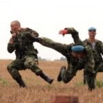 спарринг десантников