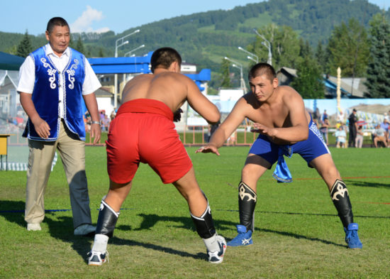 борьба алтай куреш
