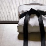 judo gi with black belt