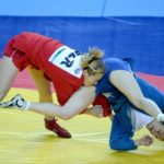 борьба девушек в самбо
