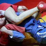 борьба самбо - проведение броска