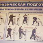 боевые приемы борьбы и самозащита без оружия - плакат