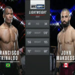 Francisco Trinaldo vs. John MacDessie бой