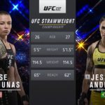 Jessica Andrade vs Rose Namajunas