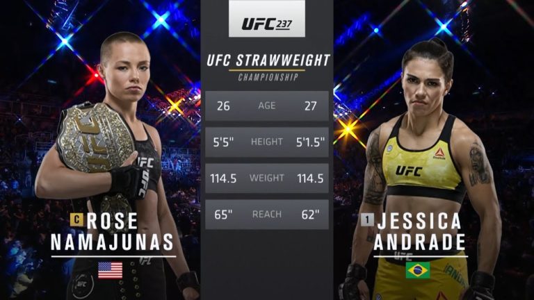 Jessica Andrade vs Rose Namajunas
