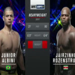 Jairzinho Rozenstruik vs Júnior Albini
