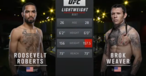 Roosevelt Robertsq vs Brok Weaver