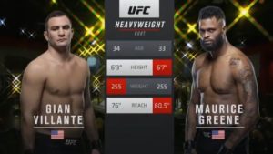 Gian Villante vs Maurice Greene - FullFight Highlights UFC Apex