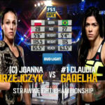 Joanna Jedrzejczyk vs Claudia Gadelha