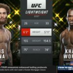 Luis Pena vs Khama Worthy