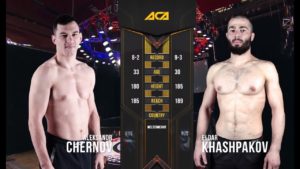 ACA 106 - Полный бой Эльдар Хашпаков vs Александр Чернов