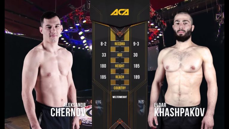 ACA 106 - Полный бой Эльдар Хашпаков vs Александр Чернов