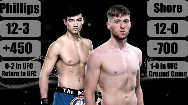 Jack Shore vs Aaron Phillips