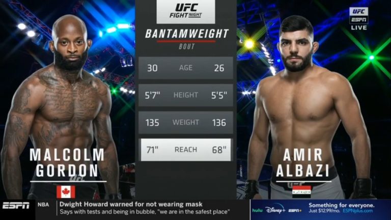 Malcolm Gordon vs Amir Albazi _ Малкольм Гордон против Амира Албази - Full Fight