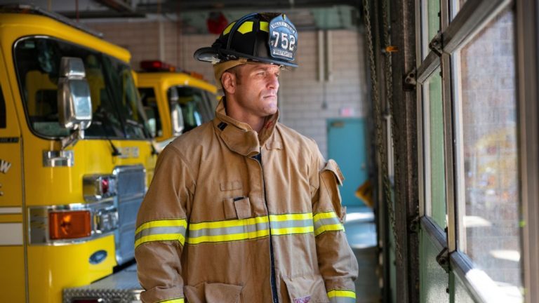 Stipe Miocic Firefighter