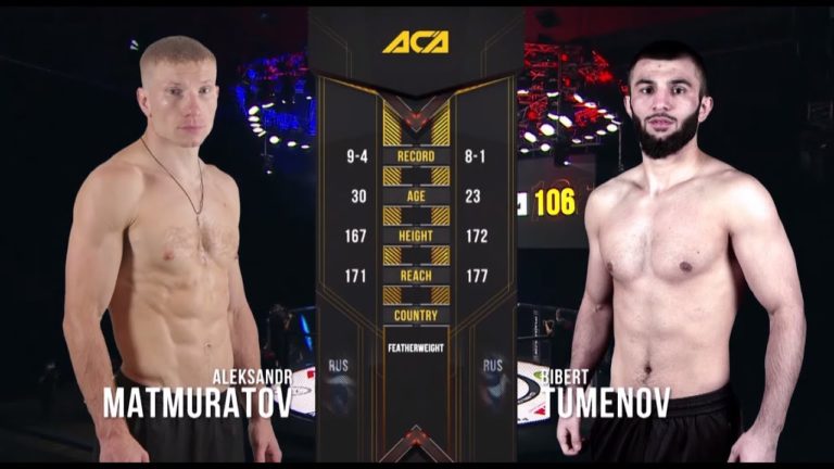 Туменов vs Матмуратов - ЛУЧШИЙ бой вечера ACA 106
