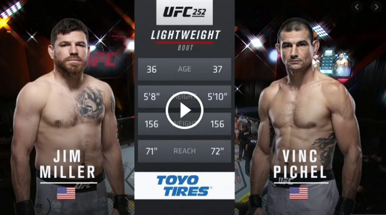 Jim Miller vs. Vince Pichel fight