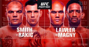 UFC Fight Night 175 Смит - Ракич постер