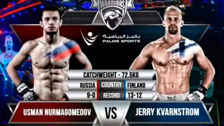 Усман Нурмагомедов - Джерри Кварнстрем