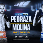Pedraza vs. Molina прямая трансляция 19 сентября