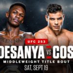 UFC 253 Адесанья vs Коста