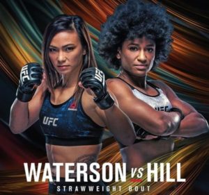 UFC Fight Night 177 Waterson vs Hill poster