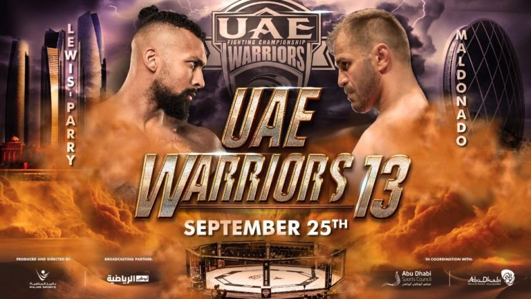 UАЕ Warriors 13 постер