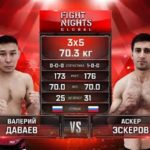 Валерий Даваев — Аскер Эскеров
