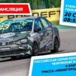 Российская серия кольцевых гонок. Туринг-лайт. Юниор. Гонка 2.