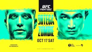 UFC Fight Night 180 Ортега - Корейский Зомби
