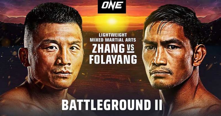 ONE-FC-BATTLEGROUND-Эдуард-Фолаянг-vs--Чжан-Липен