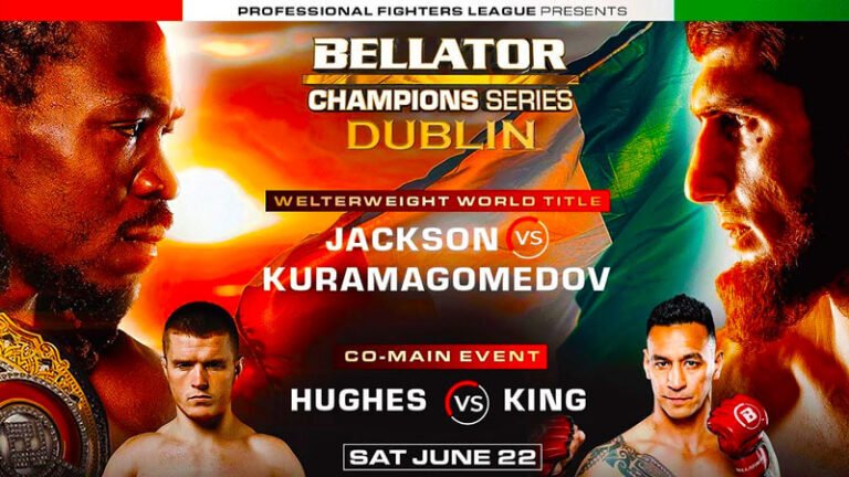 Bellator-Dublin-Джексон-vs-Курамагомедов