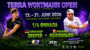 Александр-Зверев---Рафаэль-Коллиньон.-1-4-финала-ATP-500-Галле.