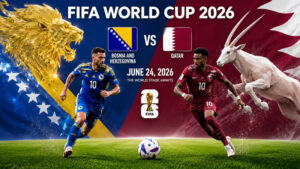 Босния-и-Герцеговина---Катар.-Чемпионат-мира-по-футболу-FIFA-2026.-Тур-3.-Группа-B.-24-июня-2026.