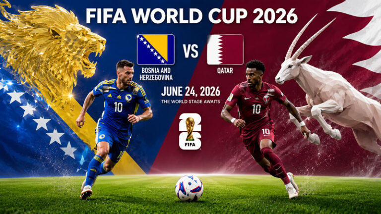 Босния-и-Герцеговина---Катар.-Чемпионат-мира-по-футболу-FIFA-2026.-Тур-3.-Группа-B.-24-июня-2026.