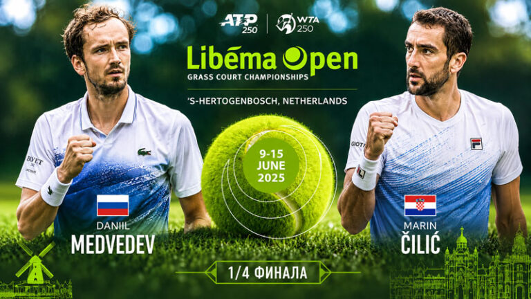 Даниил-Медведев --Марин-Чилич.-1!4-финала-ATP-250-Хертогенбос