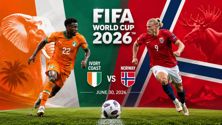 Кот-д'Ивуар-–-Норвегия.-1-16-финала-Чемпионата-мира-по-футболу-FIFA-2026.-30-июня-2026.