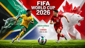 ЮАР---Канада.-1-16-финала-Чемпионата-мира-по-футболу-FIFA-2026.-28-июня-2026.