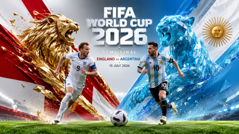 Англия---Аргентина.-Полуфинал-Чемпионата-мира-по-футболу-FIFA-2026.-15-июля-2026.