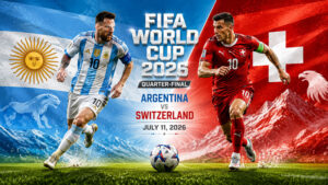 Аргентина---Швейцария.-1-4-финала-Чемпионата-мира-по-футболу-FIFA-2026.-12-июля-2026.