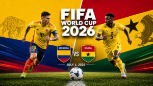 Колумбия---Гана.-1-16-финала-Чемпионата-мира-по-футболу-FIFA-2026.-4-июля-2026.