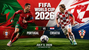 Португалия---Хорватия.-1-16-финала-Чемпионата-мира-по-футболу-FIFA-2026.-3-июля-2026.