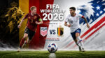 США---Бельгия.-1-8-финала-Чемпионата-мира-по-футболу-FIFA-2026.-7-июля-2026.