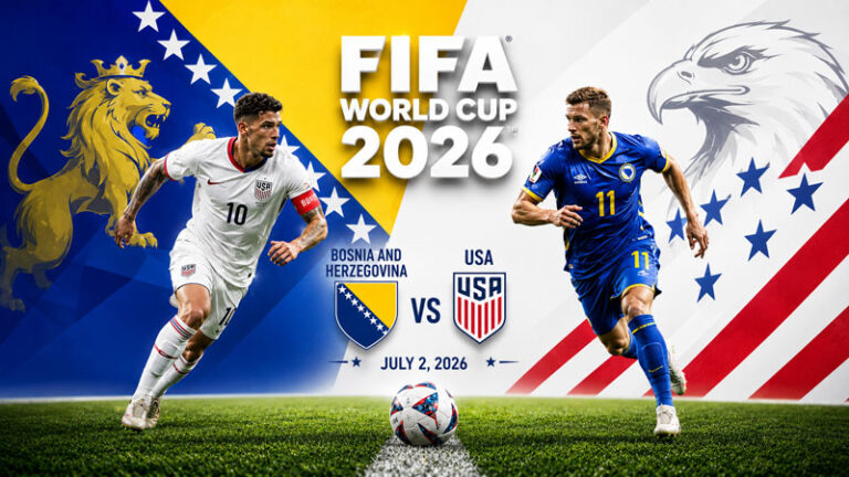 США---Босния-и-Герцеговина.-1-16-финала-Чемпионата-мира-по-футболу-FIFA-2026.-2-июля-2026.