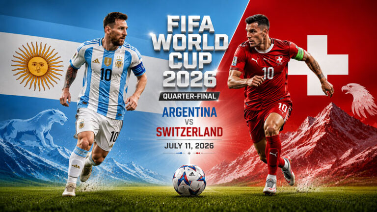матч-Аргентина---Швейцария.-1-4-финала-Чемпионата-мира-по-футболу-FIFA-2026.-12-июля-2026.