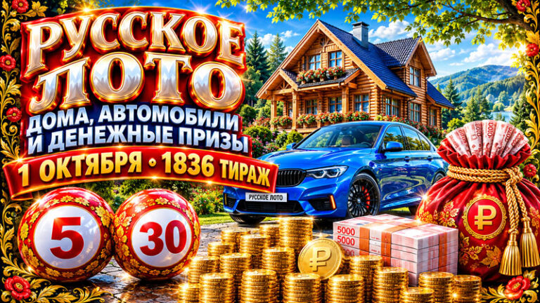1836-тираж-Русское-лото