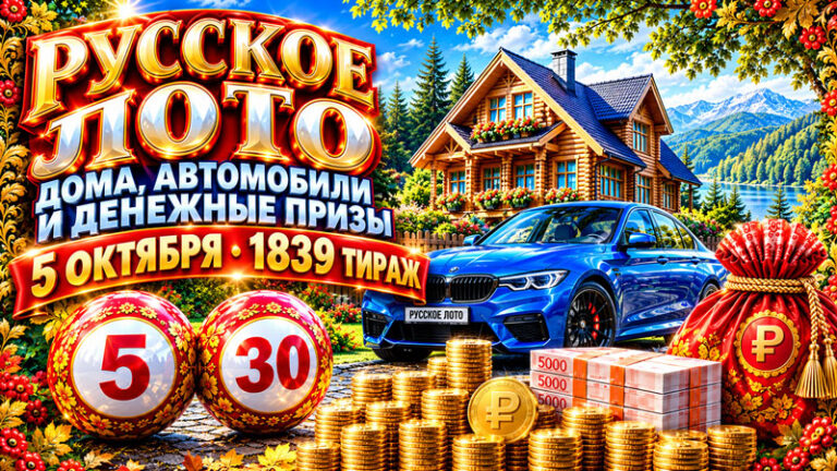 1839-тираж-Русское-лото
